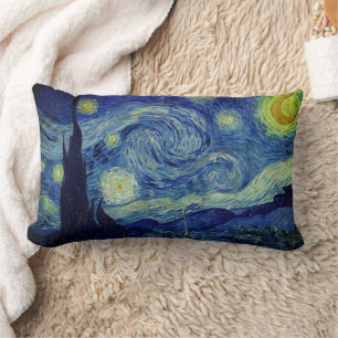 Van Gogh Starry Night Lumbarkudde