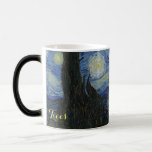 Van Gogh Starry Night Magisk Mugg<br><div class="desc">Van Gogh Starry Night Magic Mugg.</div>