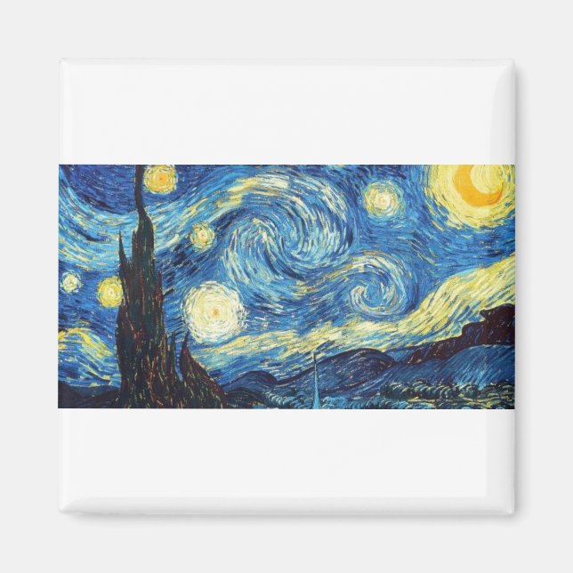 van gogh Starry night Magnet (Framsidan)