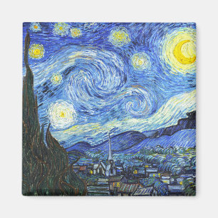 VAN GOGH Starry Night Magnet