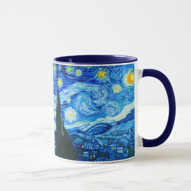 Van Gogh Starry Night Mugg (Höger)