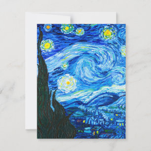Van Gogh Starry Night OSA Kort