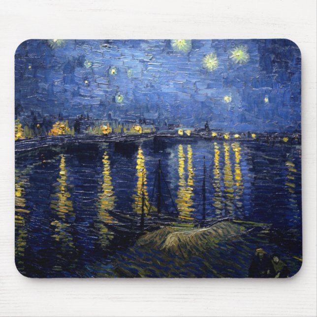 Van Gogh Starry Night over Rhone Musmatta (Framsidan)