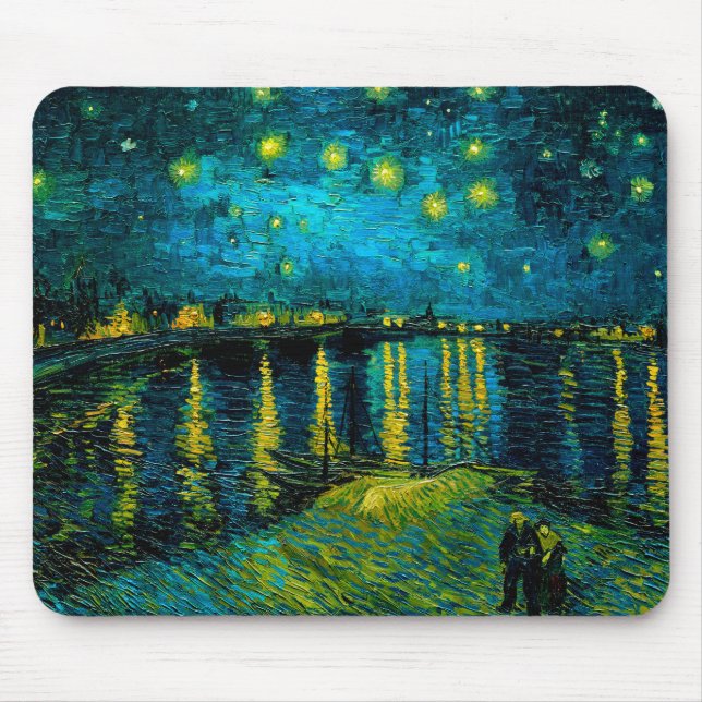 Van Gogh Starry Night over Rhône Musmatta (Framsidan)