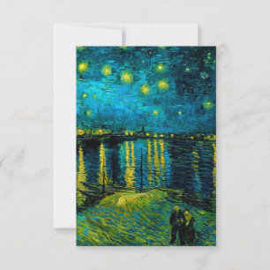 Van Gogh Starry Night over Rhône OSA Kort