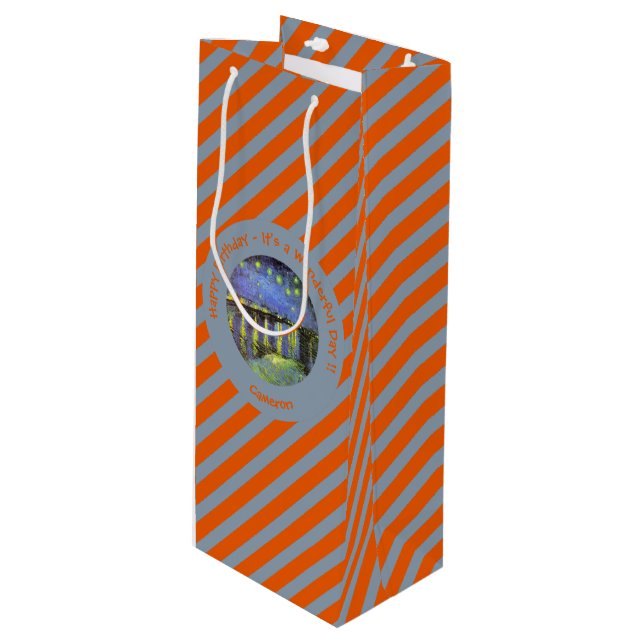 van Gogh Starry Night over Rhone Party Items (Framsidan Vinklad)