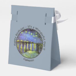 van Gogh Starry Night over Rhone Party Items Presentaskar