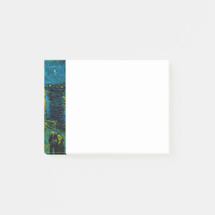Van Gogh Starry Night over Rhône Post-it Block