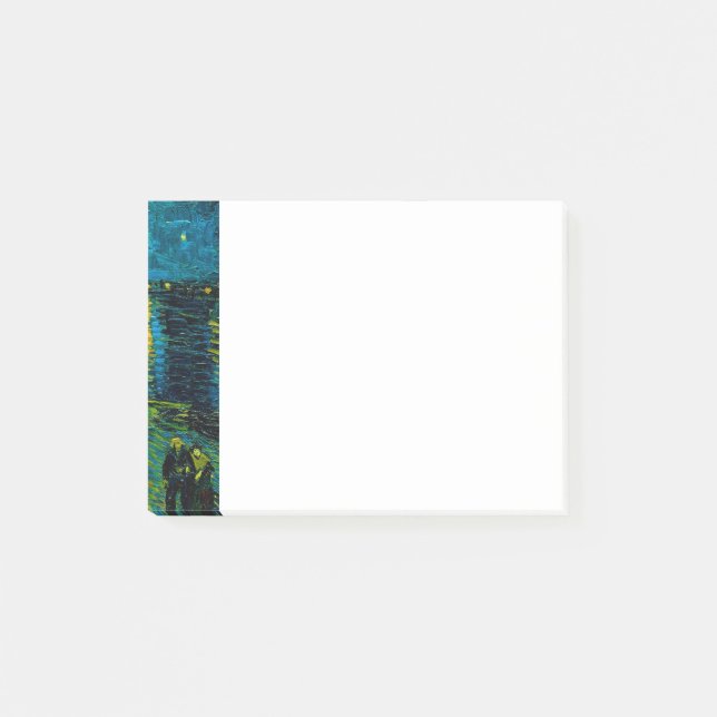 Van Gogh Starry Night over Rhône Post-it Block (Framsida)