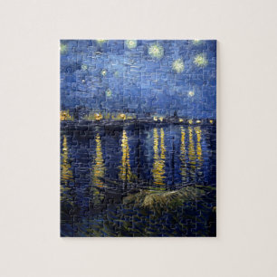 Van Gogh Starry Night over Rhone Pussel