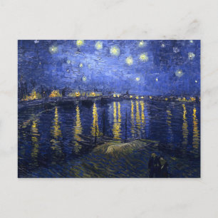 Van Gogh: Starry Night over Rhone Vykort