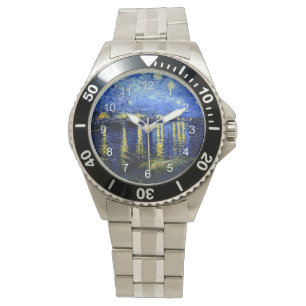 Van Gogh - Starry Night over the Rhone 2020 Armbandsur