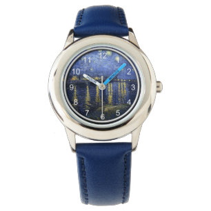 Van Gogh - Starry Night over the Rhone Armbandsur