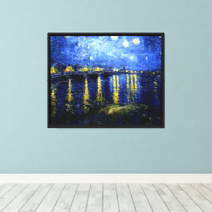Van Gogh - Starry Night over the Rhone Canvastryck