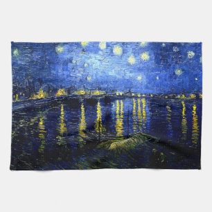 Van Gogh - Starry Night over the Rhone Kökshandduk