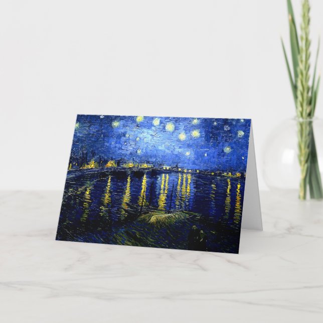 Van Gogh - Starry Night over the Rhone Kort (Framsida)