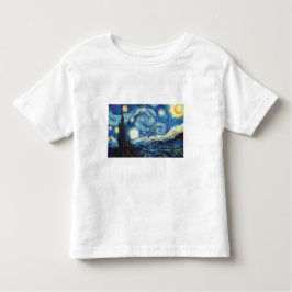 Van Gogh Starry Night Peace Kärlek Destiny T-shirt