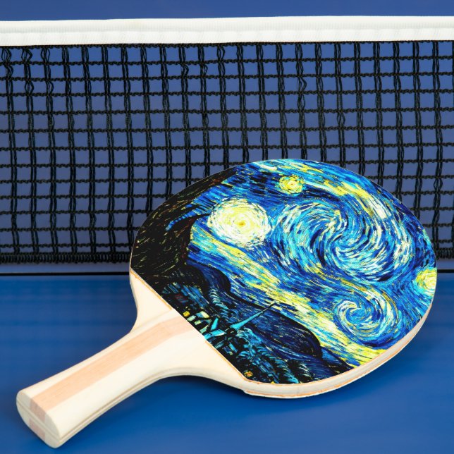 Van Gogh - Starry Night Pingisracket (Insitu)