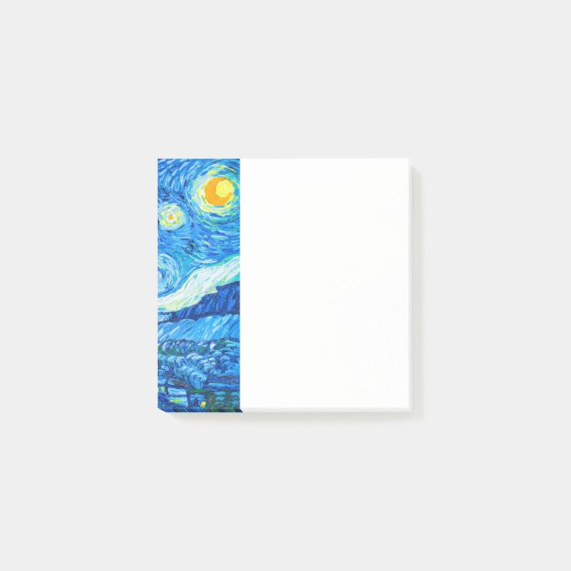 Van Gogh Starry Night Post-it Block (Framsida)