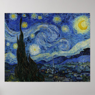 Van Gogh - Starry Night Poster