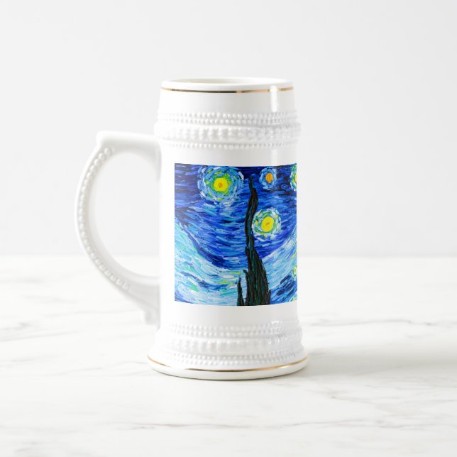 Van Gogh Starry Night Sejdel (Vänster)