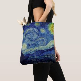 Van Gogh - Starry Night Shopping Tygkasse