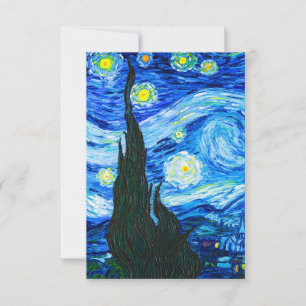 Van Gogh Starry Night Spara Datumet