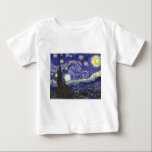 Van Gogh Starry Night T-shirt<br><div class="desc">Van Gogh Starry Night</div>