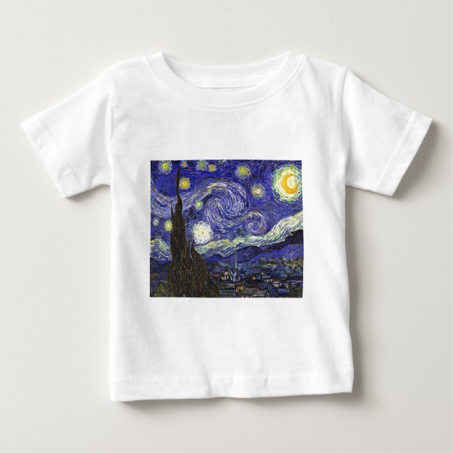 Van Gogh Starry Night T-shirt (Framsida)