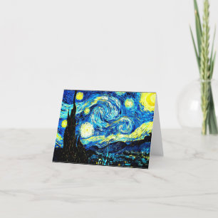 Van Gogh - Starry Night Tack Kort