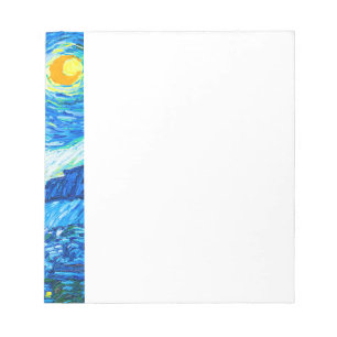 Van Gogh Starry Night uppdaterad Anteckningsblock