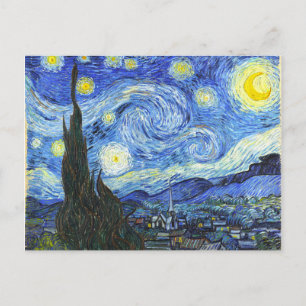 VAN GOGH Starry Night Vykort