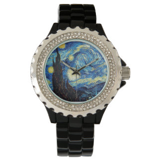Van Gogh "Starry Night" Watch Armbandsur