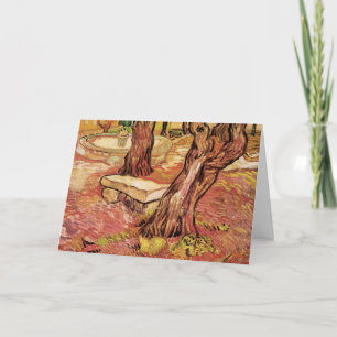 Van Gogh Stenen Bank in Tuin, St Paul Ziekenhuis Kort