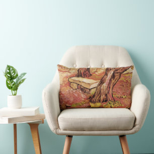 Van Gogh Stenen Bank in Tuin, St Paul Ziekenhuis Lumbarkudde