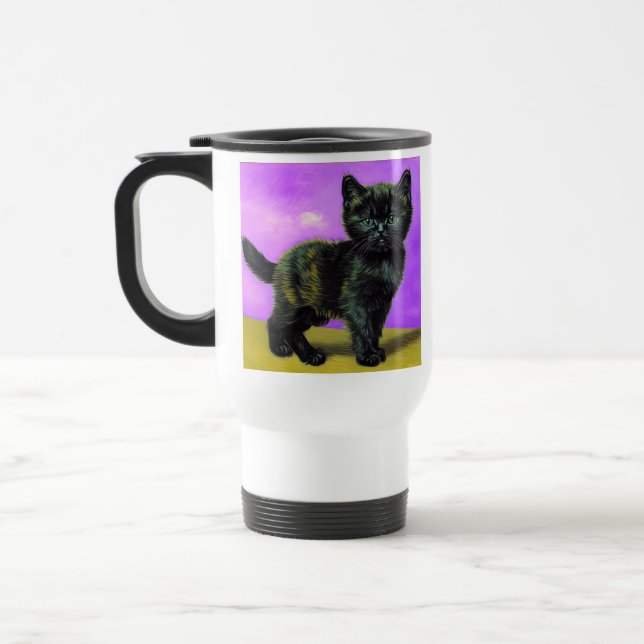 Van Gogh Stil Cat Resemugg (Vänster)