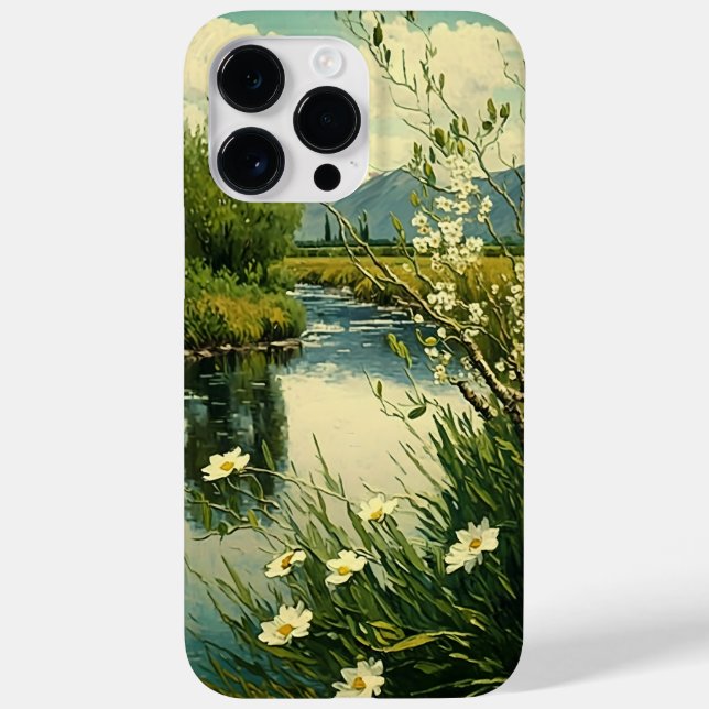 Van Gogh stil iphone case (Baksida)