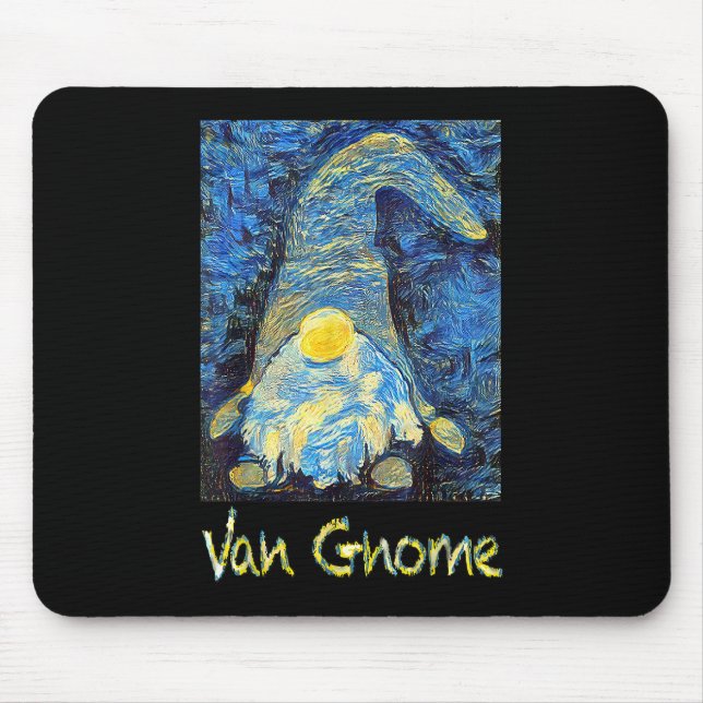Van Gogh Stil Van Gnome Art Painting Design Starr Musmatta (Framsidan)