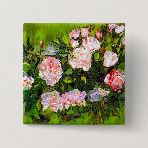 Van Gogh still Life med Rosa ros Knapp