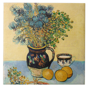 Van Gogh - still Life (Nature Morte) Kakelplatta