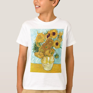 van Gogh still Life Vas med tolv solblommor T-shirt