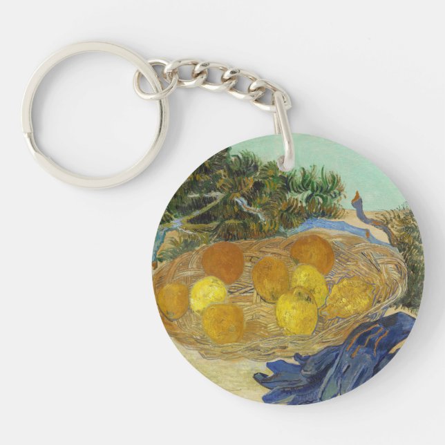 Van Gogh Stilleben med apelsiner citroner blå hand (Framsidan)