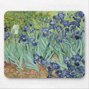 Van Gogh stilleben: Vas med Irises Musmatta