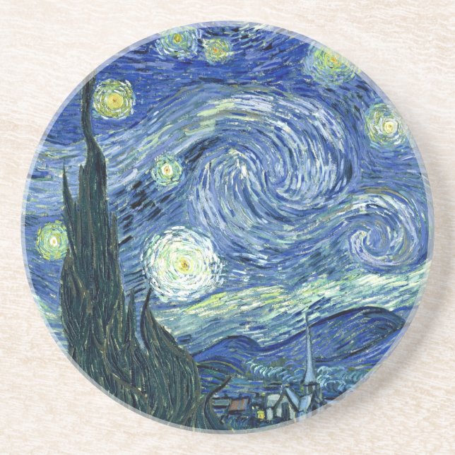 Van Gogh Stjärnenatt Underlägg (Framsidan)