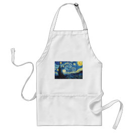 Van Gogh Stjärnklar Natt Fred Kärlek Öde Förkläde