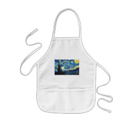 Van Gogh Stjärnklar Natt Fred Kärlek Öde Förkläde