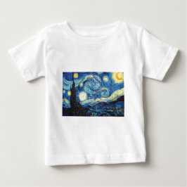 Van Gogh Stjärnklar Natt Fred Kärlek Öde T-shirt