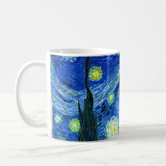 Van Gogh Stjärnkväll Kaffemugg (Vänster)
