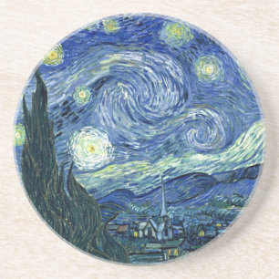 Van Gogh - Stjärnkväll Underlägg Sandsten