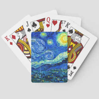 van gogh - stjärnnatt casinokort